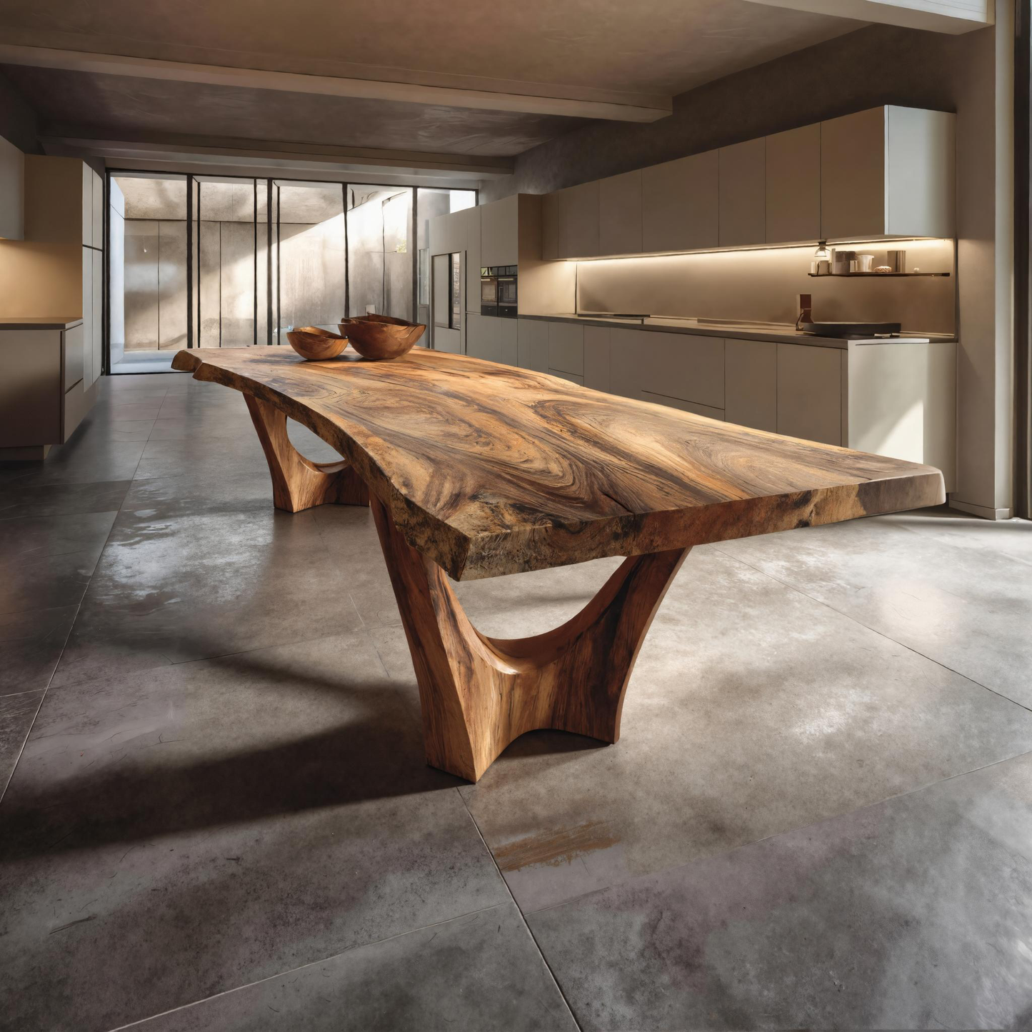 Contemporary Dining Table For Spacious Open-Plan Living Areas