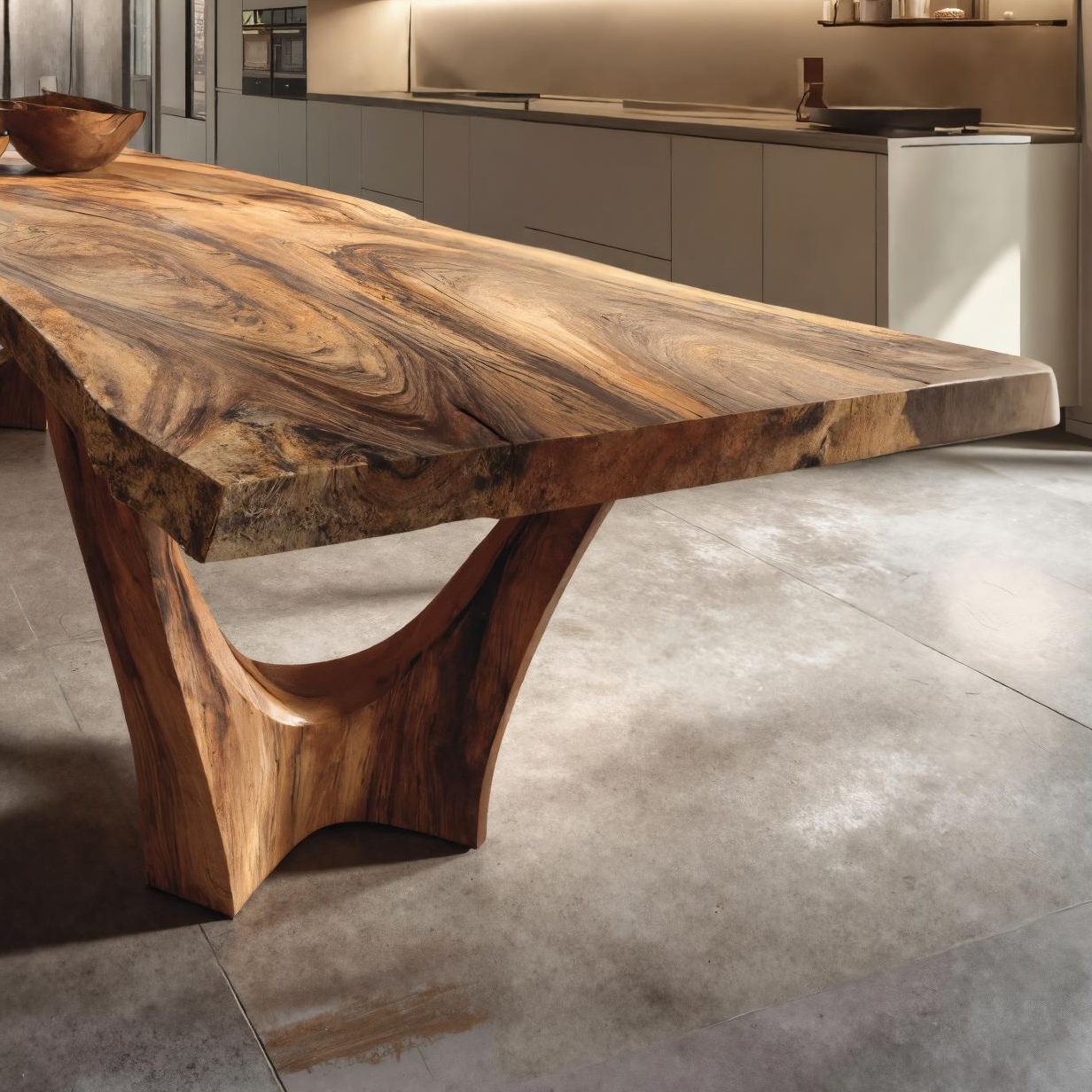 Contemporary Dining Table For Spacious Open-Plan Living Areas