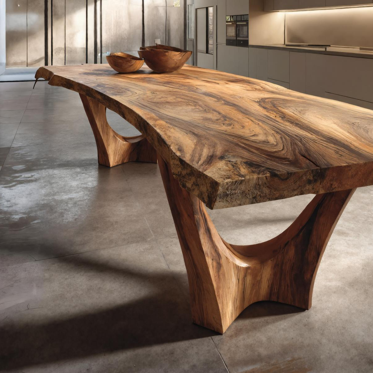 Contemporary Dining Table For Spacious Open-Plan Living Areas