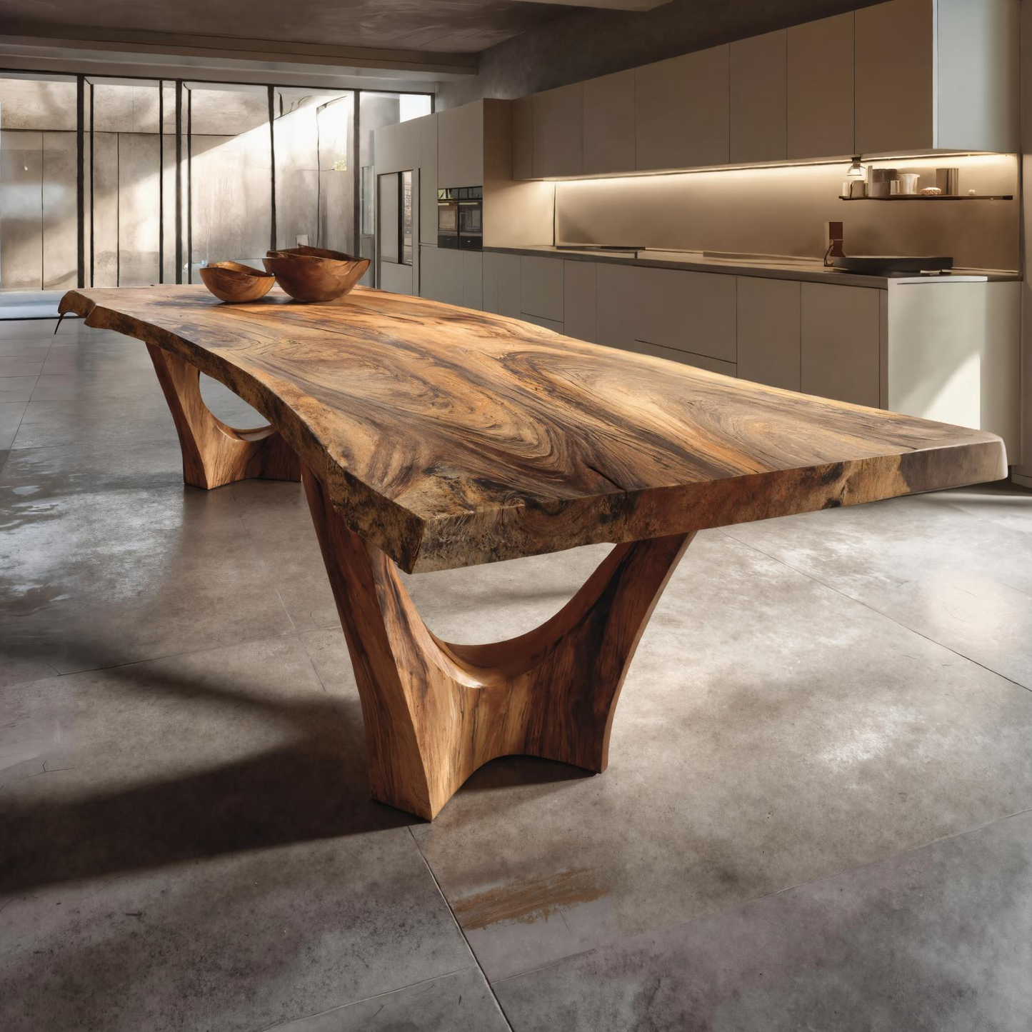 Contemporary Dining Table For Spacious Open-Plan Living Areas